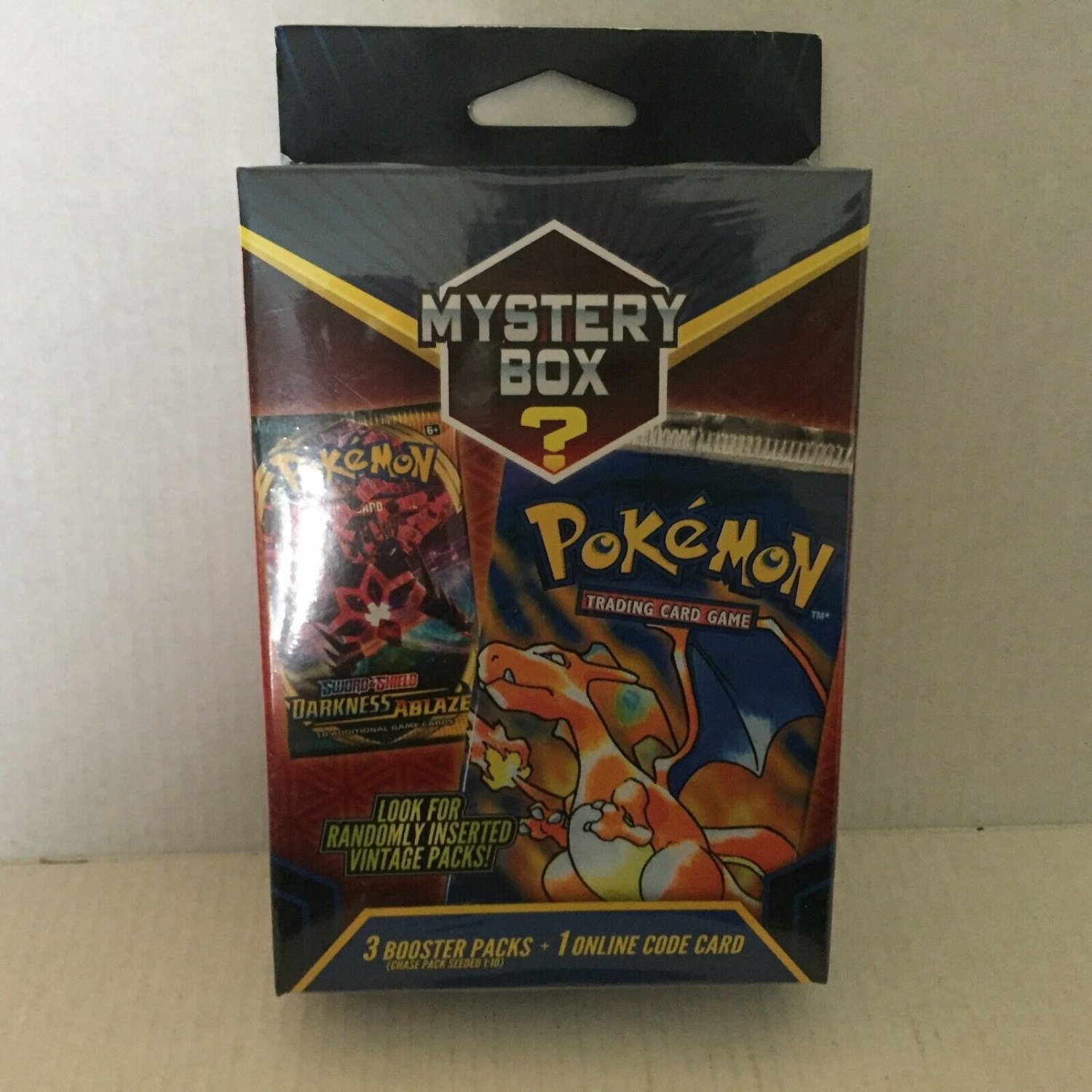 New Pokemon Mystery Box - 3 Booster Packs + 1 Online Card New Pokemon Mystery Box - 3 Booster Packs + 1 Online Card
