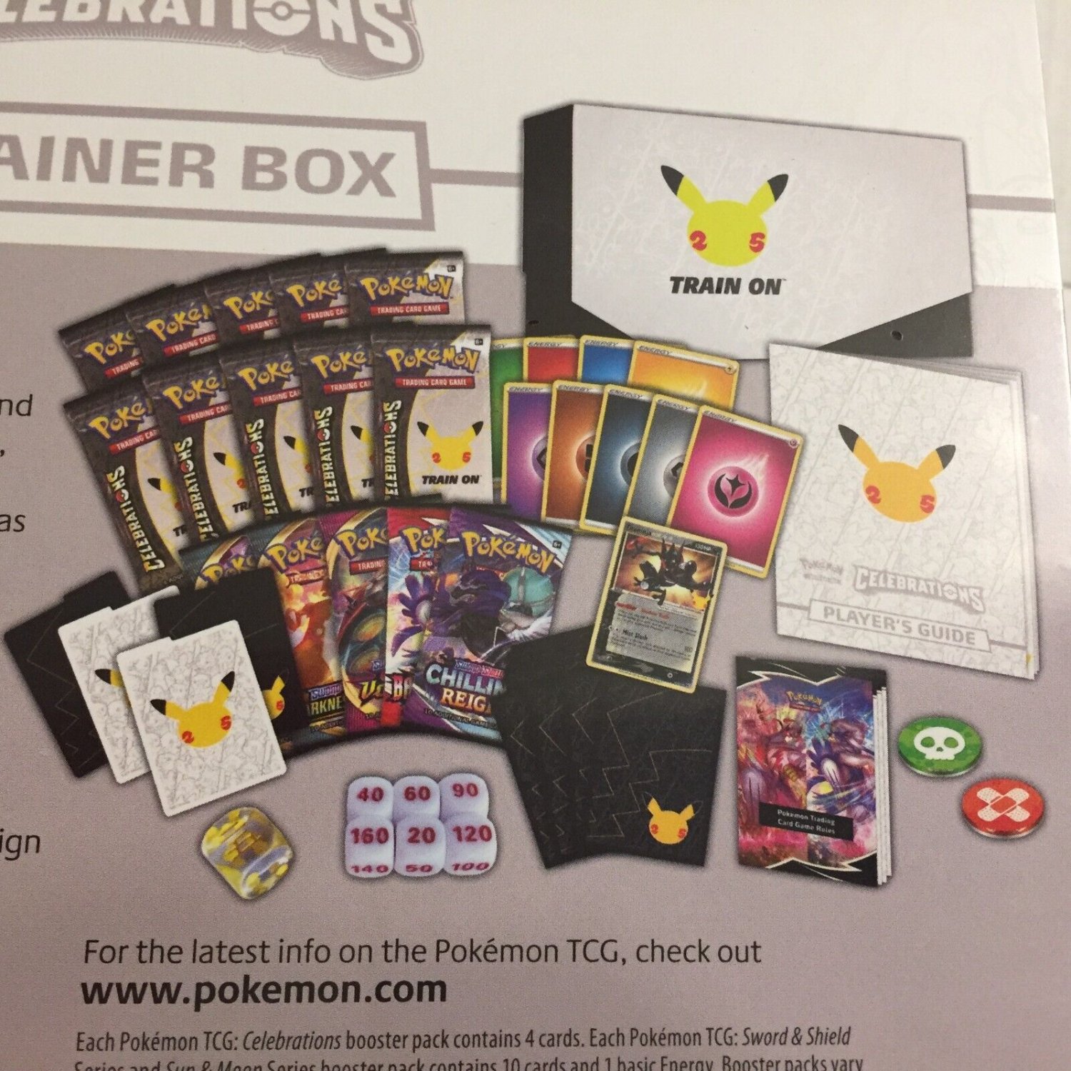 NEW Pokemon TCG Celebrations 25th Anniversary Elite Trainer Box