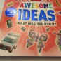 NEW Lego Awesome Ideas What Will You Build Hardcover Book With Exclusive Sticker