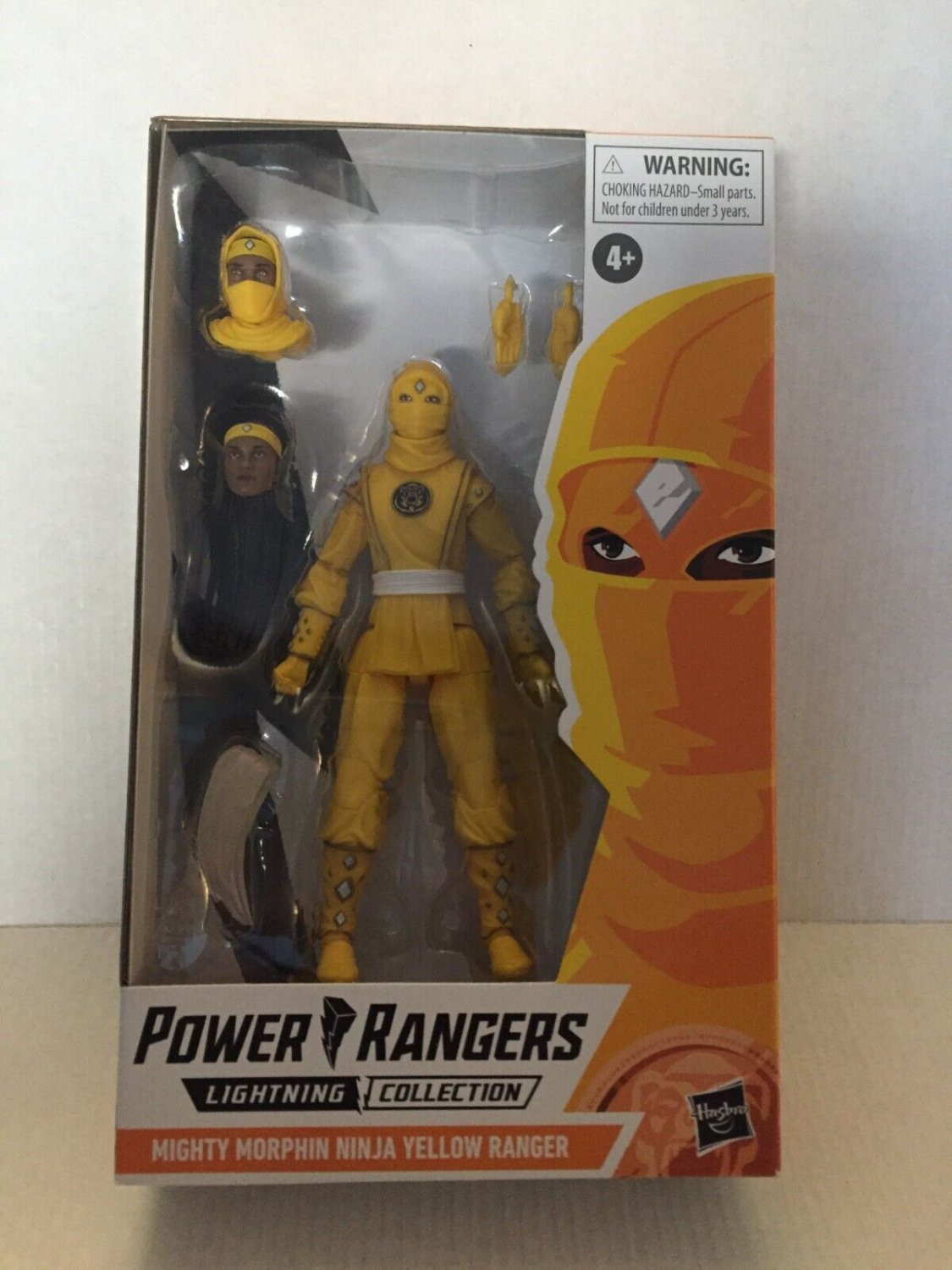 NEW Power Rangers Lightning Collection Mighty Morphin Ninja Yellow Ranger Action