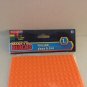 New Make-It Blocks 5'' x 5'' Base Plate - Orange