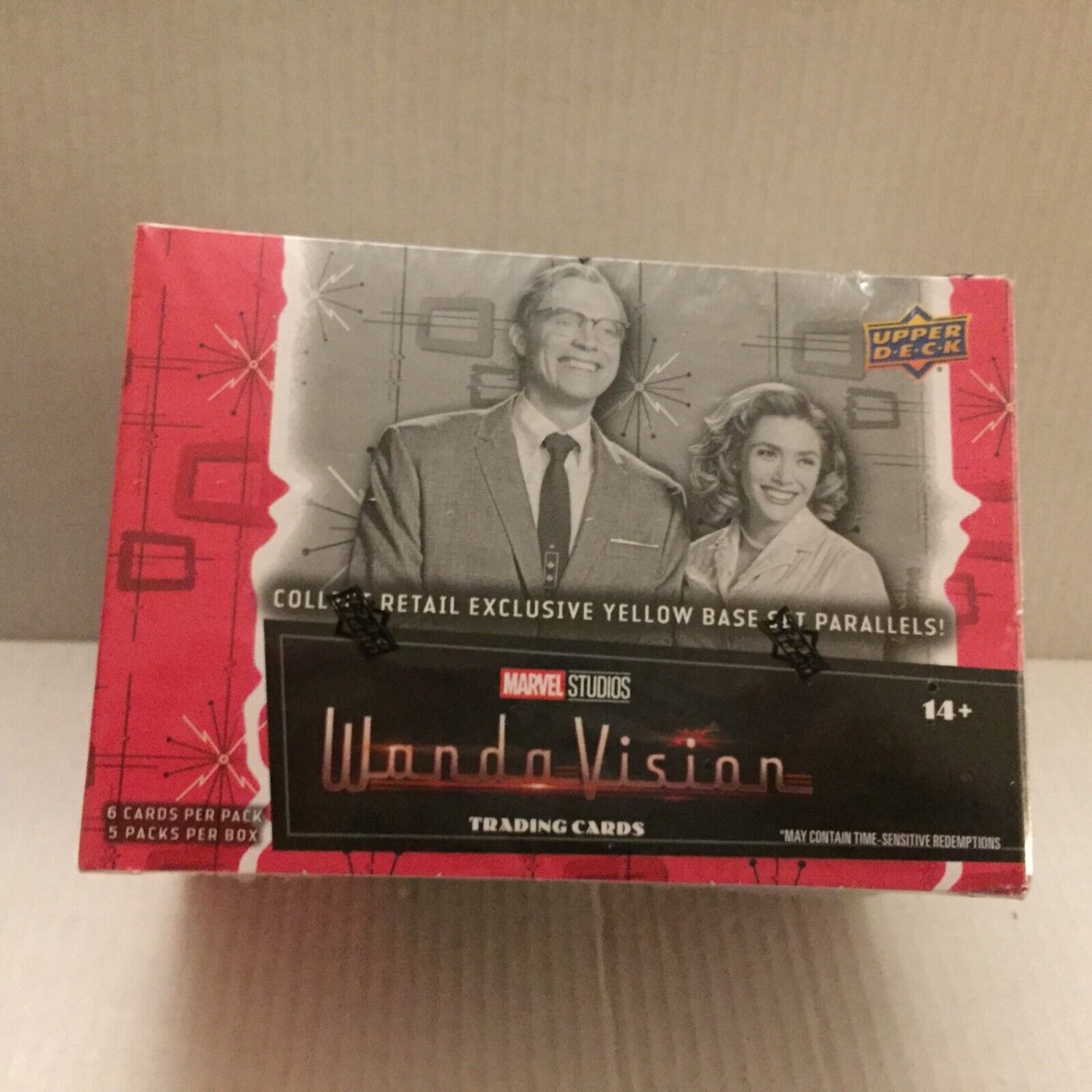 NEW Upper Deck Marvel WandaVision Trading Cards Blaster Box - 30 Cards ...