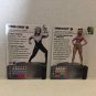 HeroClix Marvel Comics Spider Gwen & Gwen Stacy Game Figures & Game Cards