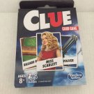 New Hasbro Clue Travel Card Game