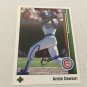 1989 Upper Deck Chicago Cubs Hall of Famer Andre Dawson Signed Card #205