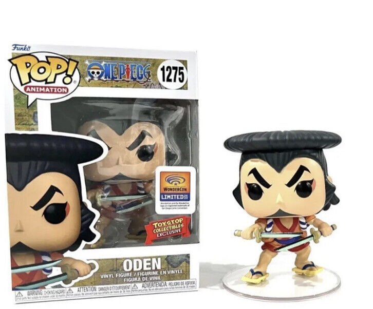 NEW 2023 Wondercon One Piece Oden Funko Pop Figure #1275