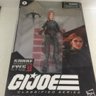 New Snake Eyes GI Joe Classified Series Scarlett 6'' Figure
