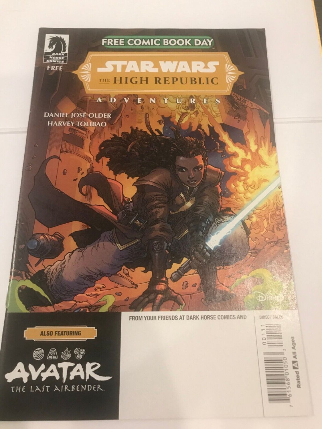2023 Free Comic Book Day Dark Horse Star Wars The High Republic Adventures