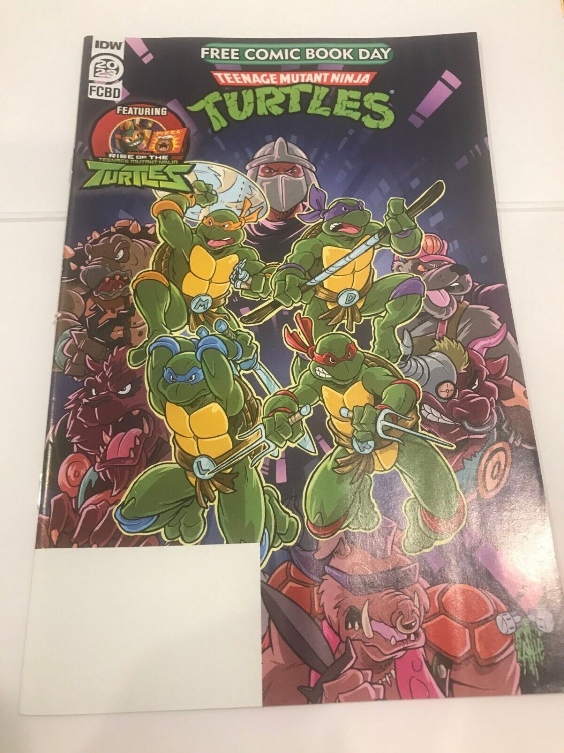 2023 Free Comic Book Day IDW Teenage Mutant Ninja Turtles