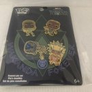 NEW Loungefly Marvel Black Panther Wakanda Forever 4 Piece Pin Set