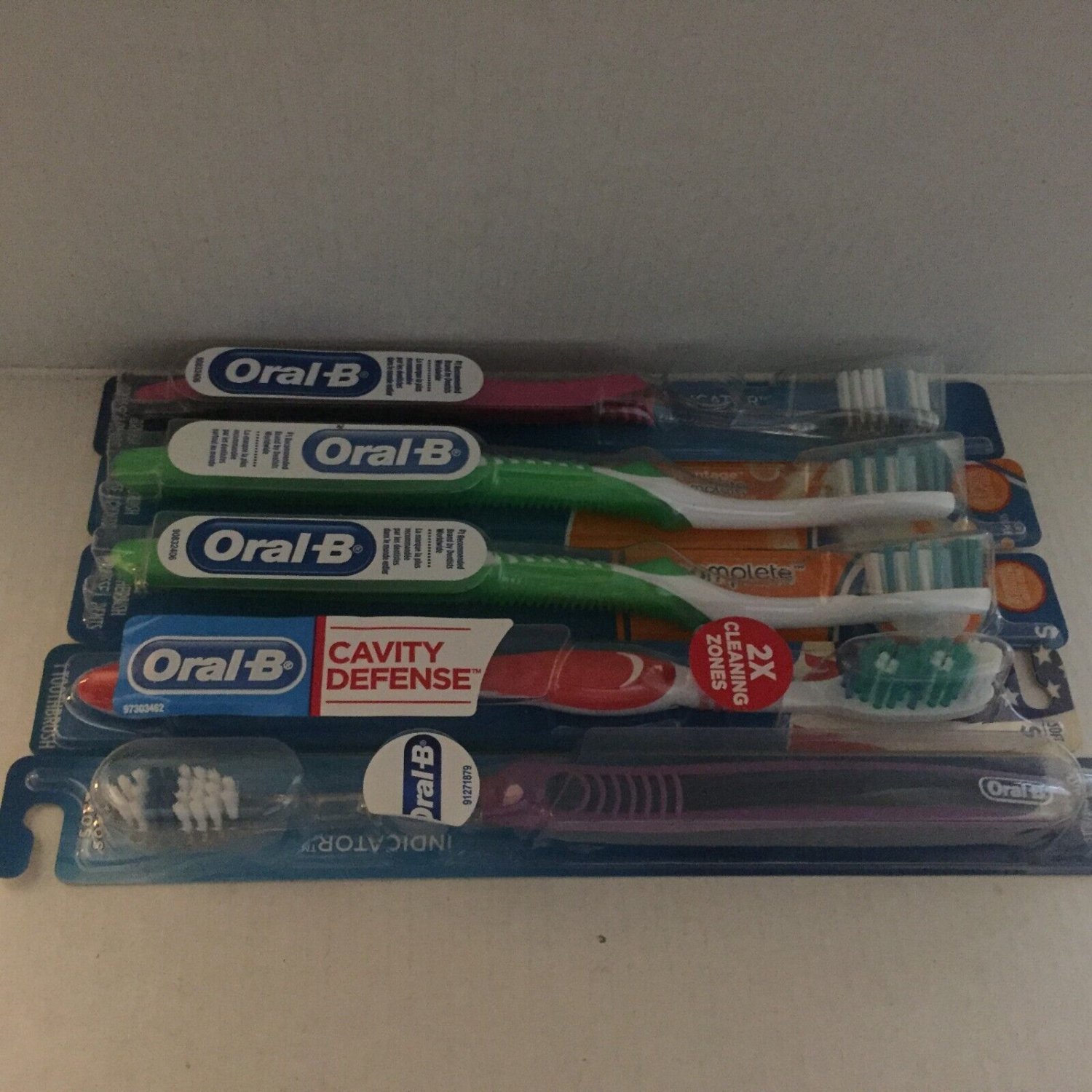 Five New Oral B Toothbrush Bundle