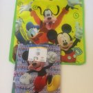 New Disney Mickey & Minnie Mouse & Friends Reusable Tote Bag & 2 Small Bags