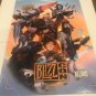 Upper Deck Blizzard Uncut Cards Sheet - 8 Cards & Back Side Blizz Con Print