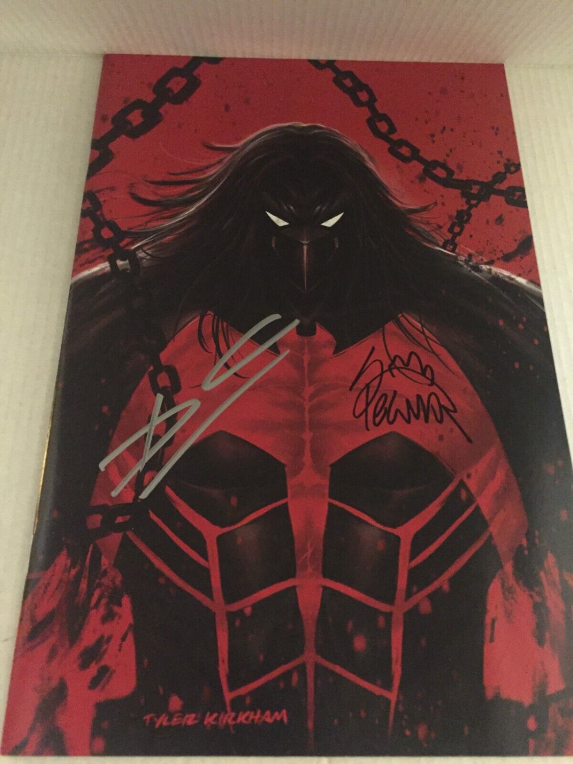 2020 Marvel Comics Venom Virgin Variant #27 Double Signed by Cates & Stegman