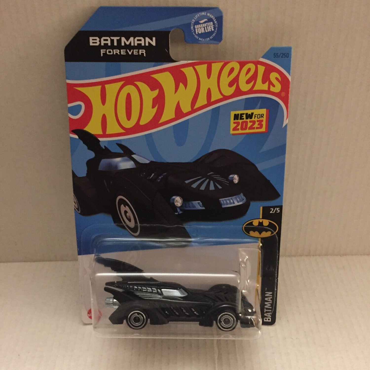 NEW Hot Wheels DC Batman Forever Batmobile 2/5