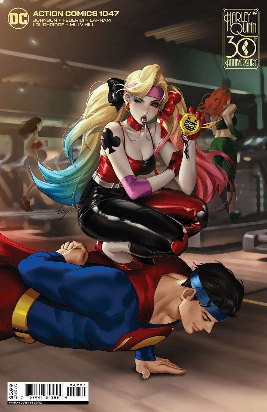 2022 DC Comics Action Comics Lesley Leirix Li Harley Quinn Variant #1047