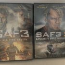 NEW Dolph Lundgren SAF3 Sea Air Fire Rescue Movie and SAF3 2 Under Pressure