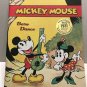 Disney Mickey Mouse Barn Dance 12'' x 9'' Linen Vintage Like Book (1931)