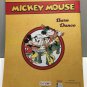 Disney Mickey Mouse Barn Dance 12'' x 9'' Linen Vintage Like Book (1931)