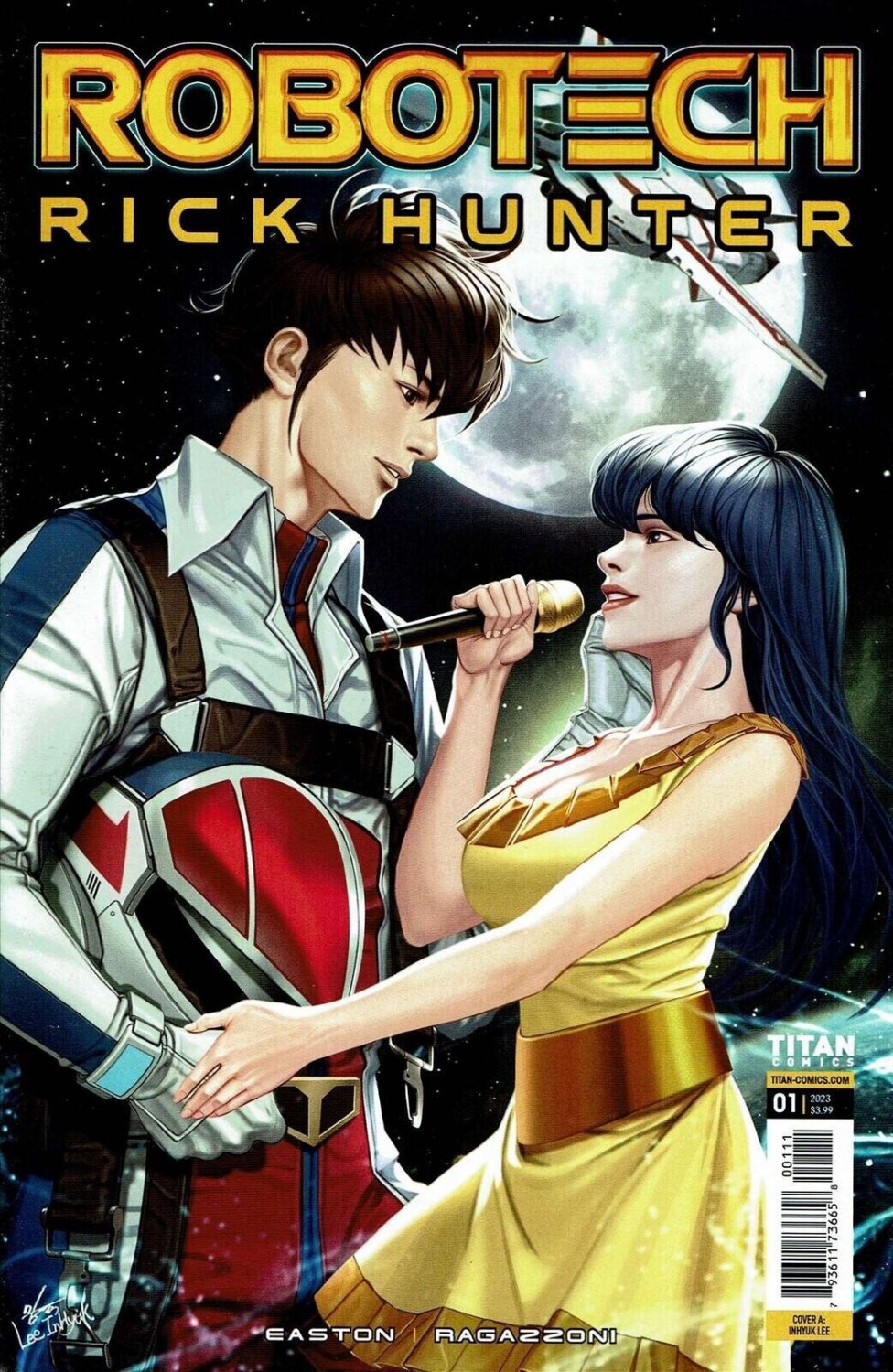 2023 Titan Comics Titan Comics Robotech Rick Hunter Inhyuk Lee Cover A #1