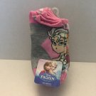 New Disney Frozen Kids No Show 6 Pair Socks Fits Sizes 7-9