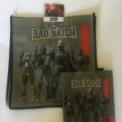 New Star Wars Bad Batch 13'' x 12'' x 6'' Reusable Tote Bag & 2 Small 9'' x 7'' New Star Wars Bad Batch 13'' x 12'' x 6'' Reusable Tote Bag & 2 Small 9'' x 7''