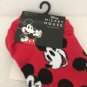 NEW Disney Mickey Mouse Womens No-Show Socks Shoe Size 4-10