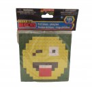NEW Make-It Blocks Brick Mosaic Joking Face - 185 Pieces