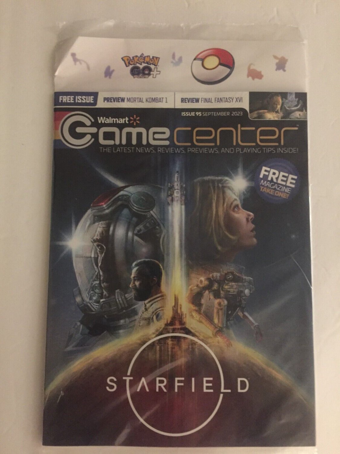 NEW Sealed September 2023 Gamecenter Issue 95 - Starfield
