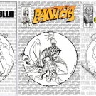 2021 Dynamite Comics Barbarella #6 Pantha #1 Sheena #11 Homage Ratio 1:11 Varian