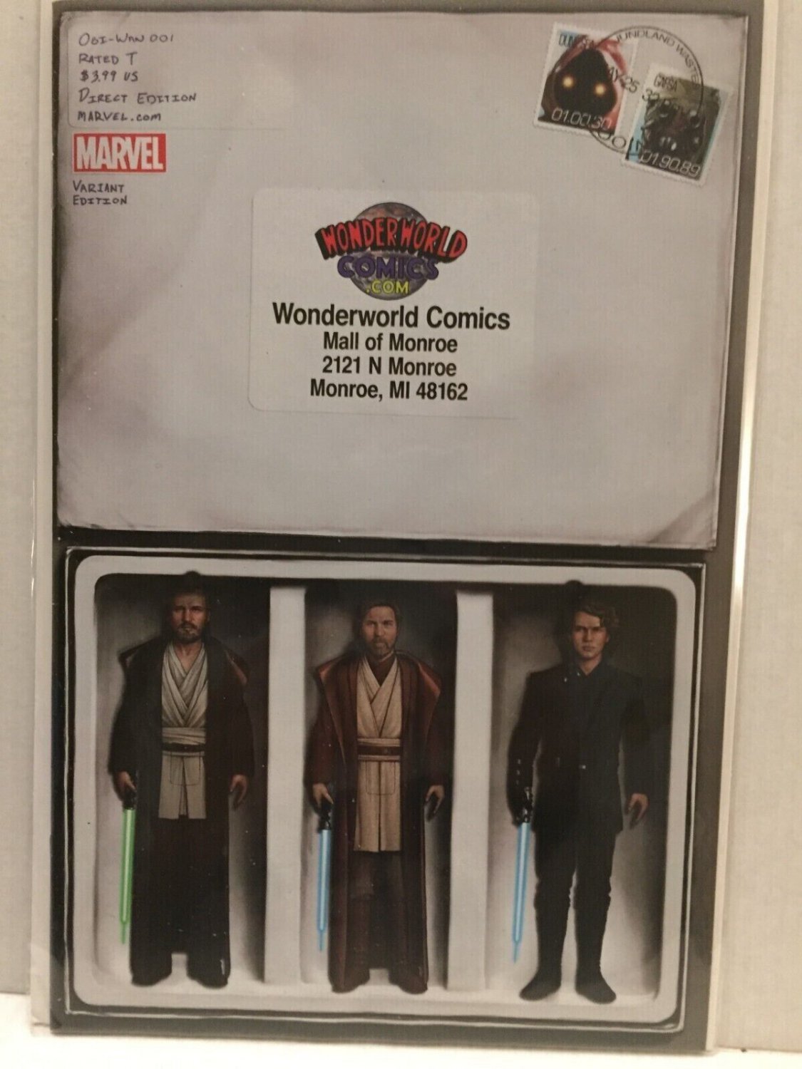 2022 Marvel Star Wars Celebration John Tyler Christopher Obi Wan Virgin Action