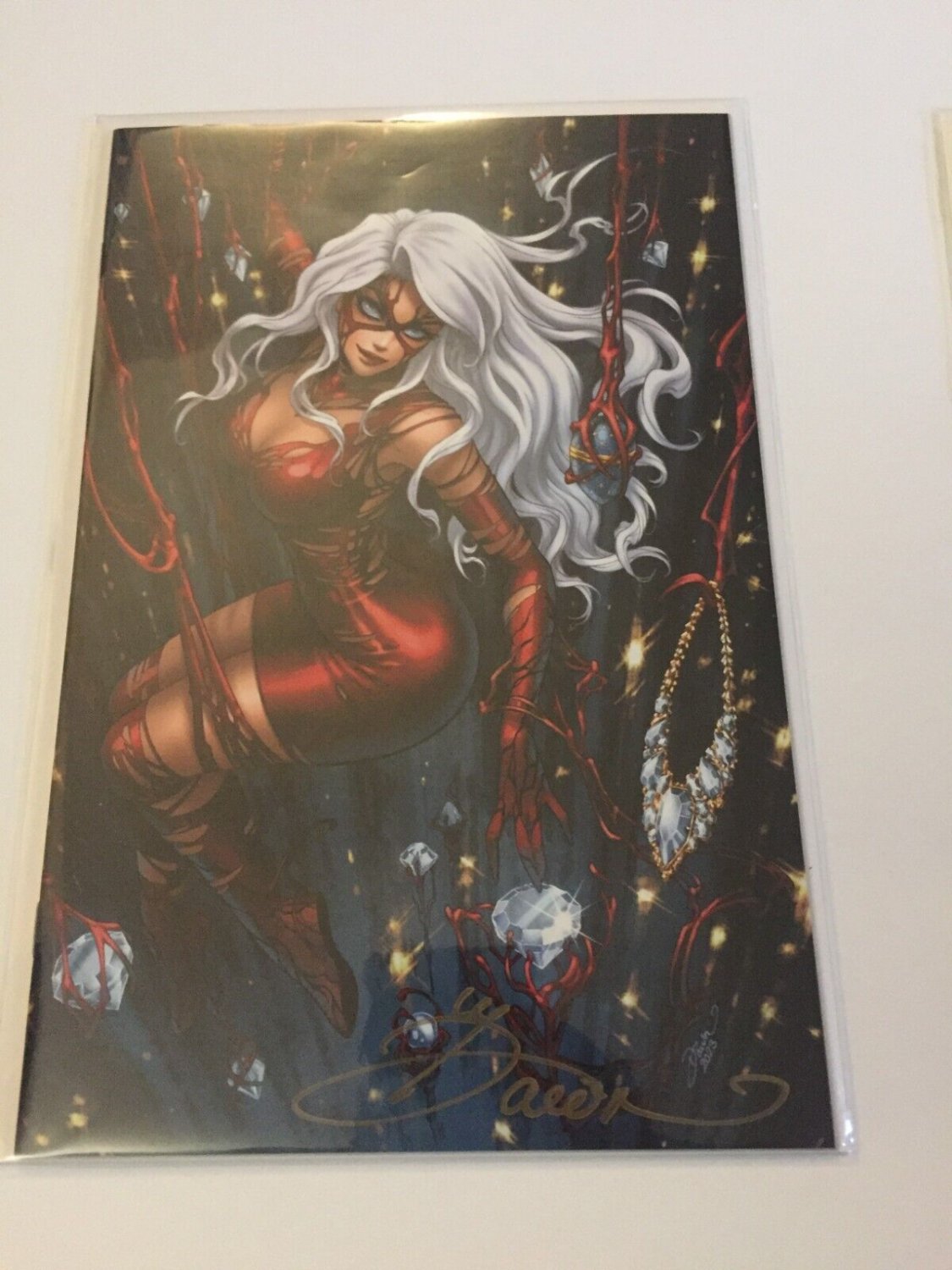 2023 Marvel Comics Amazing Spider-Man Dawn McTeigue Virgin Variant #34 Signed