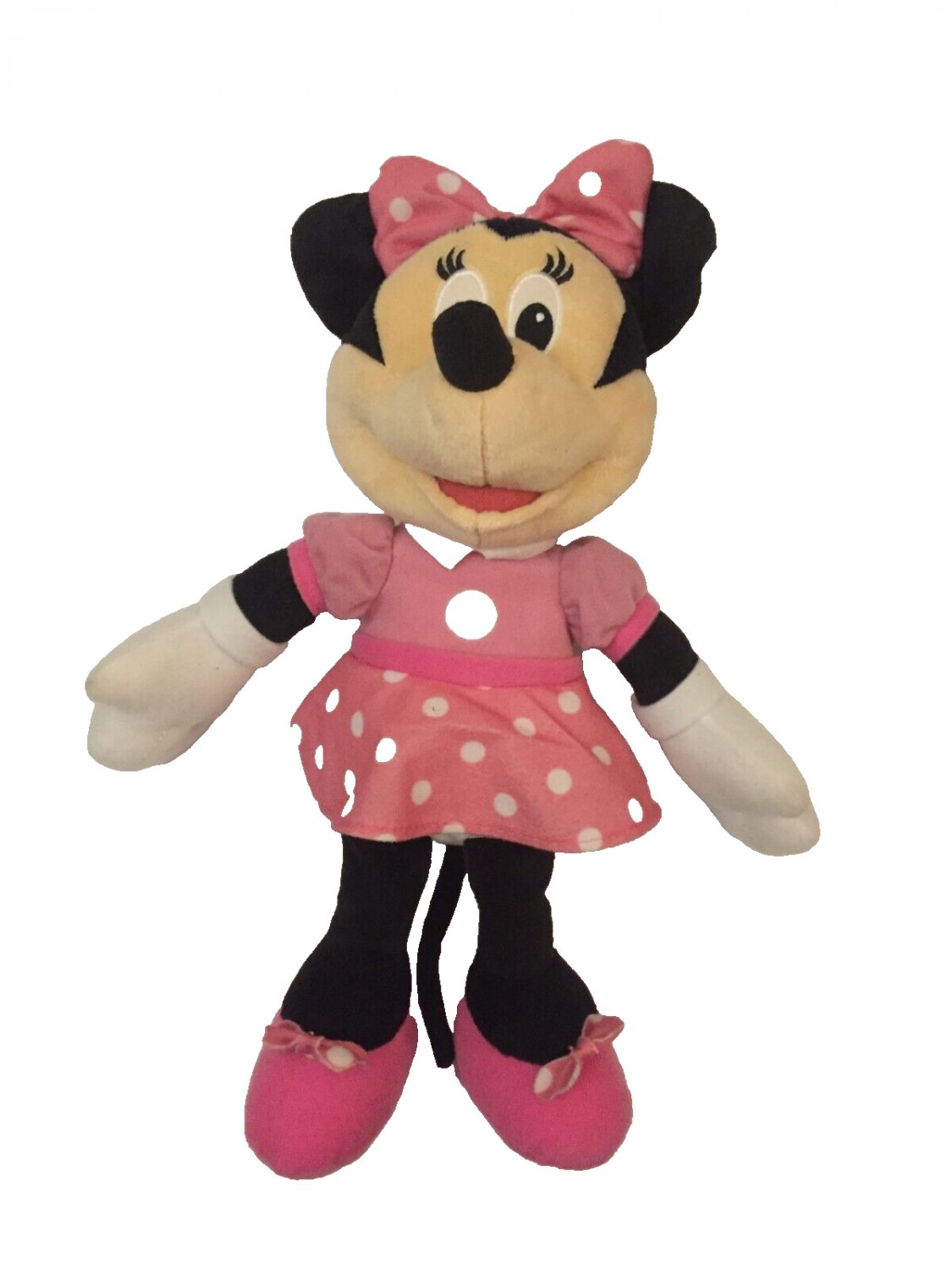 Preowned Disney Singing & Talking Minnie Mouse 12'' Plush Toy