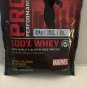NEW GNC Pro Performance 100% Whey Marvel Iron Man Promo 1.34 oz Protein Pack