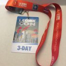2023 Los Angeles Comic Con Used Badge & Lanyard 2023 Los Angeles Comic Con Used Badge & Lanyard