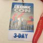 2023 Los Angeles Comic Con Used Badge & Lanyard