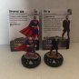 HeroClix DC Comics Superman & General Zod Game Figures & Game Cards