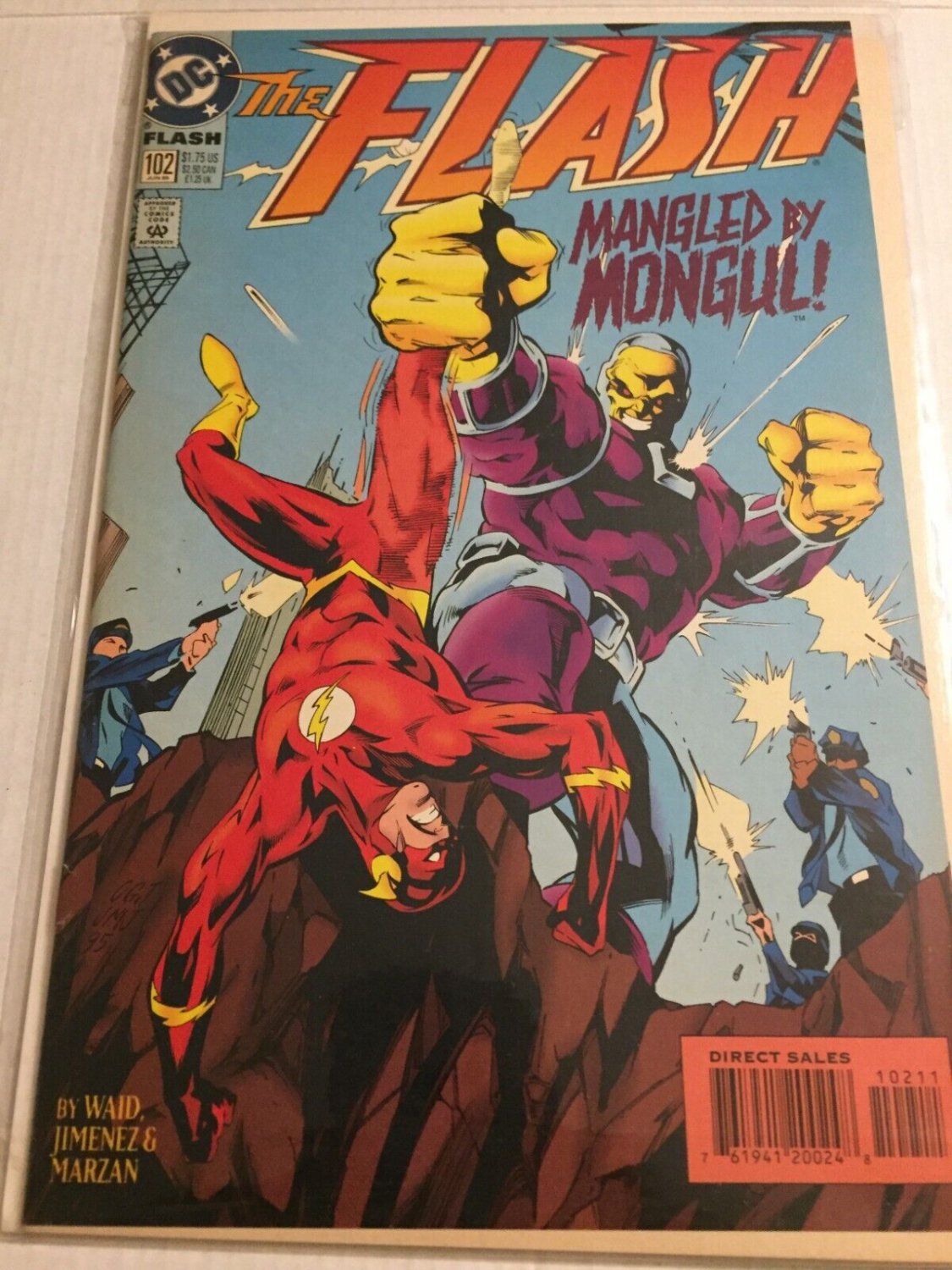 1995 DC Comics Flash Mangeld by Mongul #102