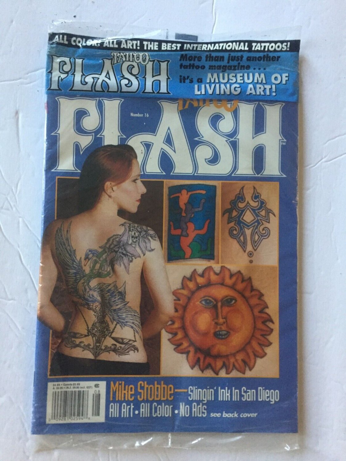 New Sealed Tattoo Flash Magazine #16
