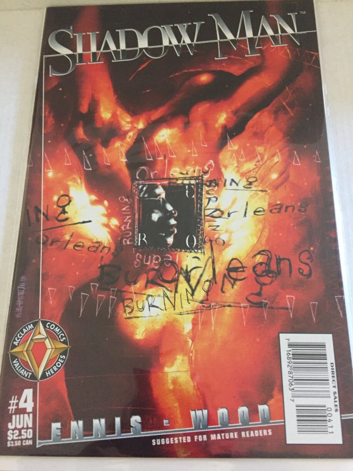 1997 Acclaim Comics Shadow Man #4