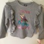NEW Disney Ralph Breaks the Internet Girls Small 6/6X Long Sleeve Shirt