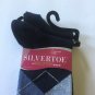 NEW Men's Silvertoe a Goldtoe Brand 2 Pair Knee High Socks - Shoe Size 9-11