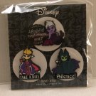 NEW Disney Villains Three 2'' Pins Set