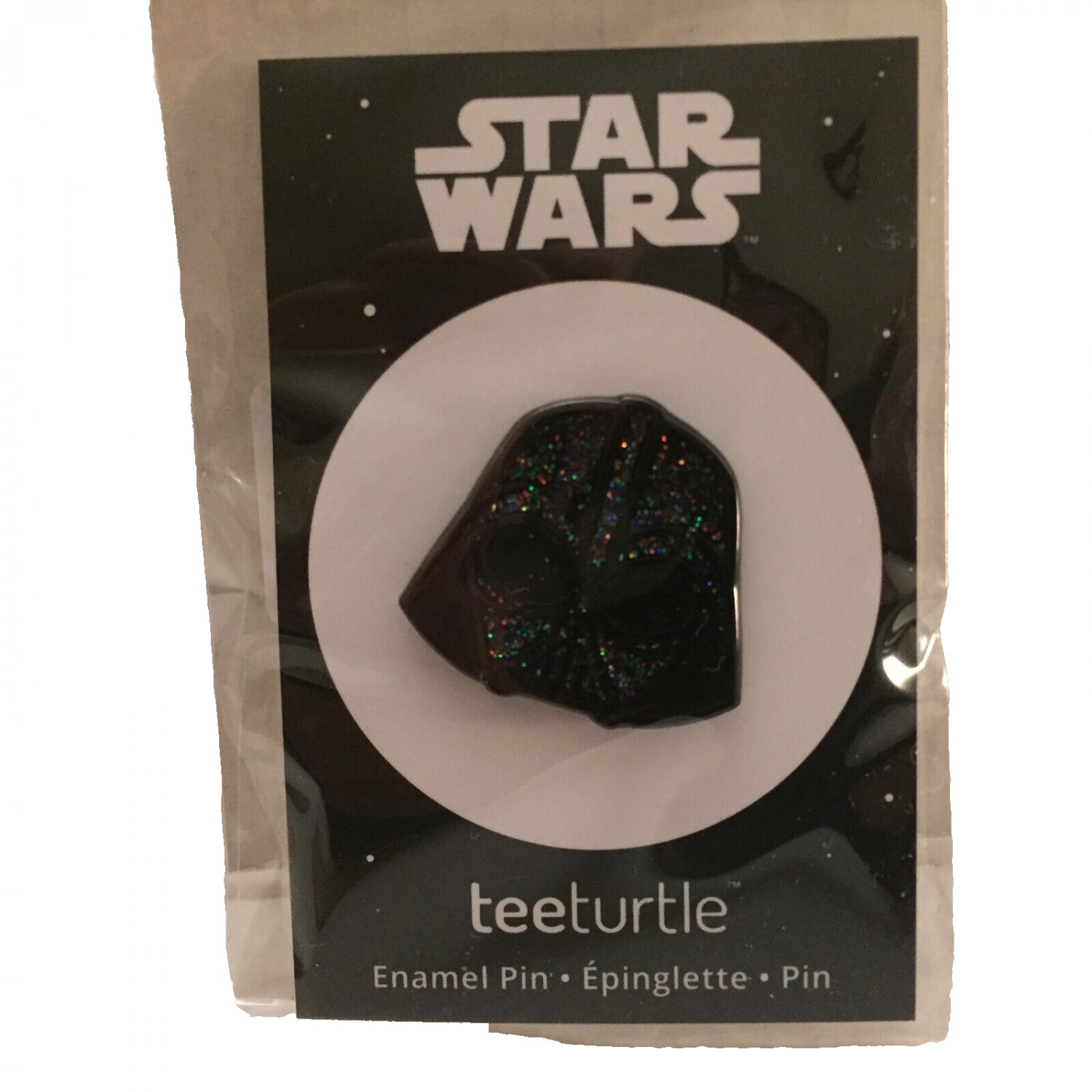 NEW TeeTurtle Star Wars Darth Vader 1'' Pin