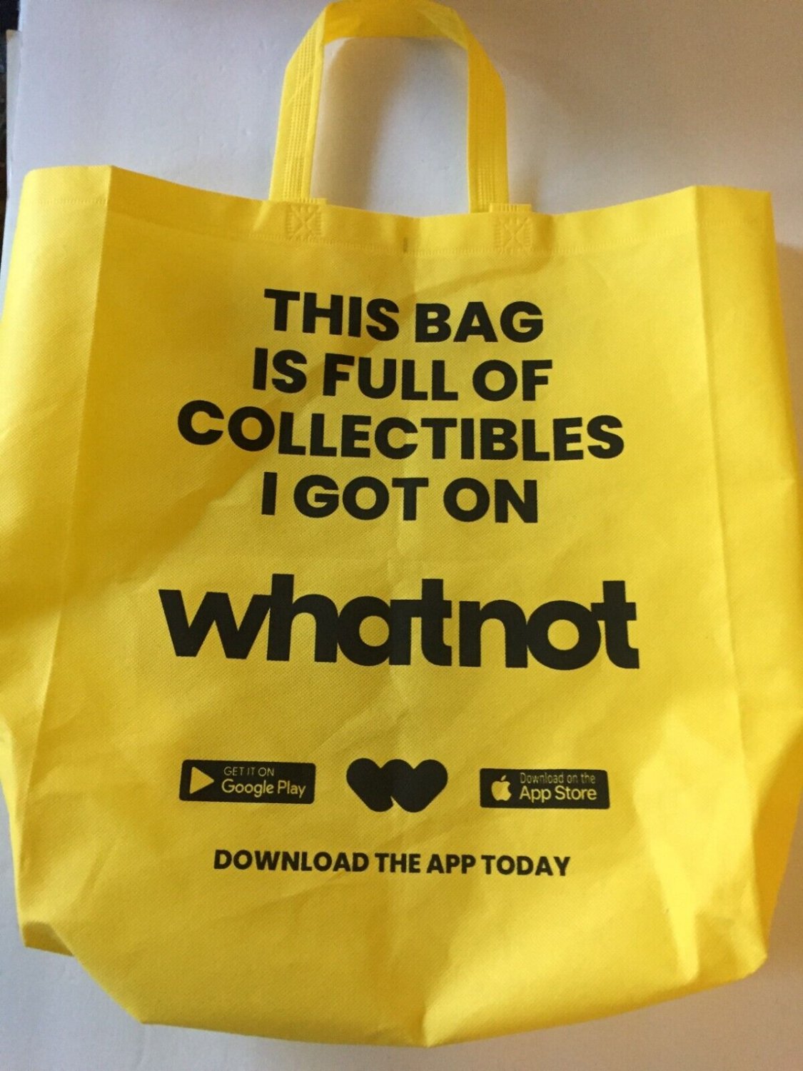 2023 San Diego Comic Con What Not Big 16x13 Reusable Bag