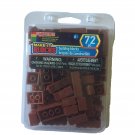NEW Make It Blocks Brown Building Blocks - 72 pieces