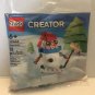 NEW Official Lego Creator Snowman Polybag Set #30645 - 78 pieces