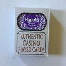 NEW Las Vegas Harrah's Authentic Casino Played Cards