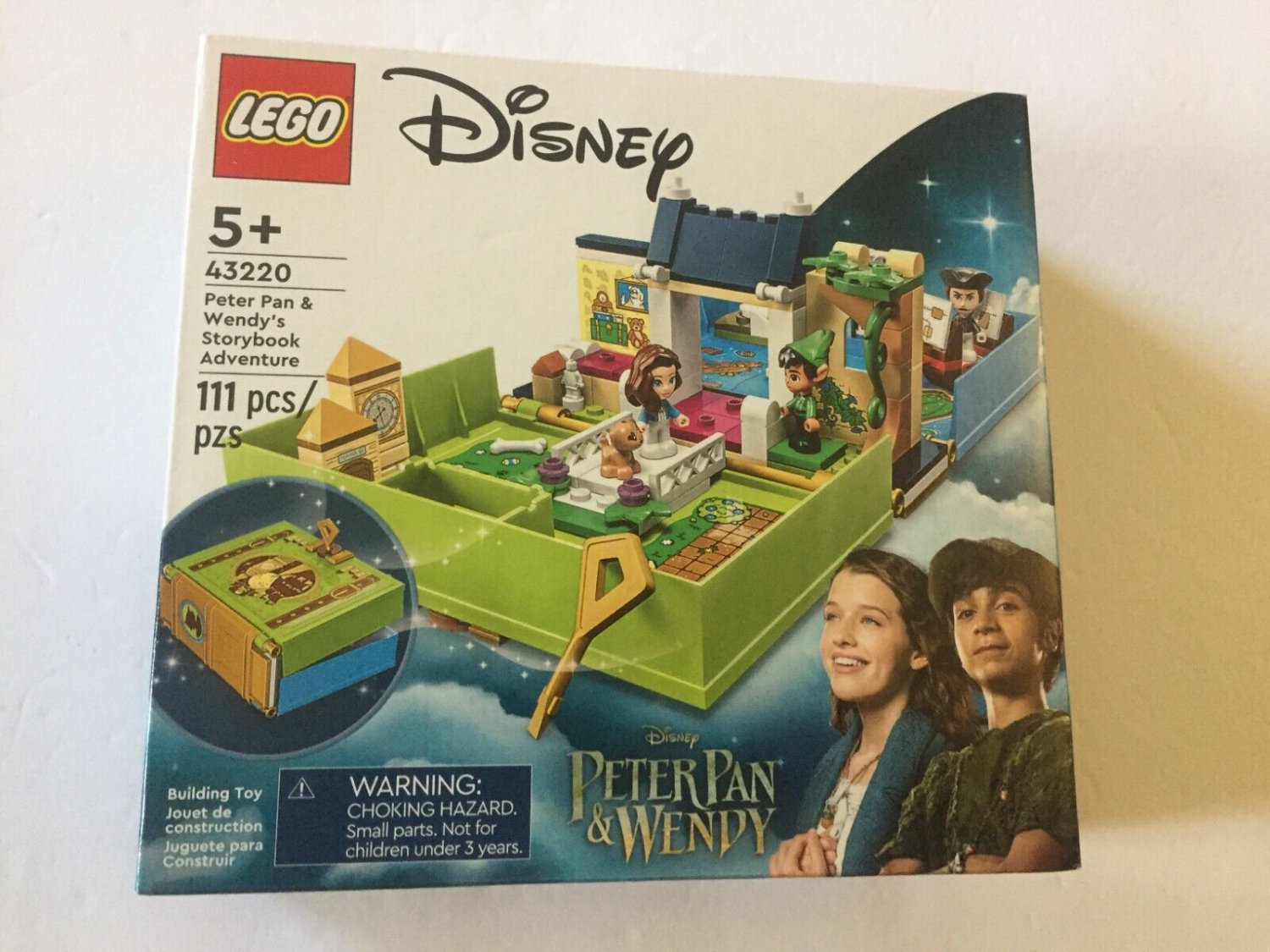 NEW Official LEGO Disney Peter Pan & Wendy Storybook Adventure Set #43220