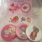 2023 Los Angeles Comic Con Booth 3 Strawberry Shortcake Buttons & Stickers